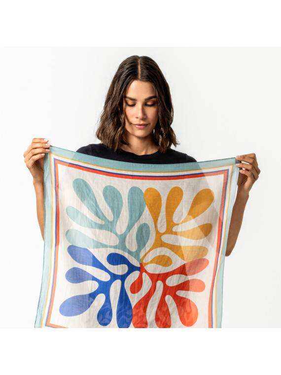 Echarpe Unisexe en 100% coton bio  Living Crafts