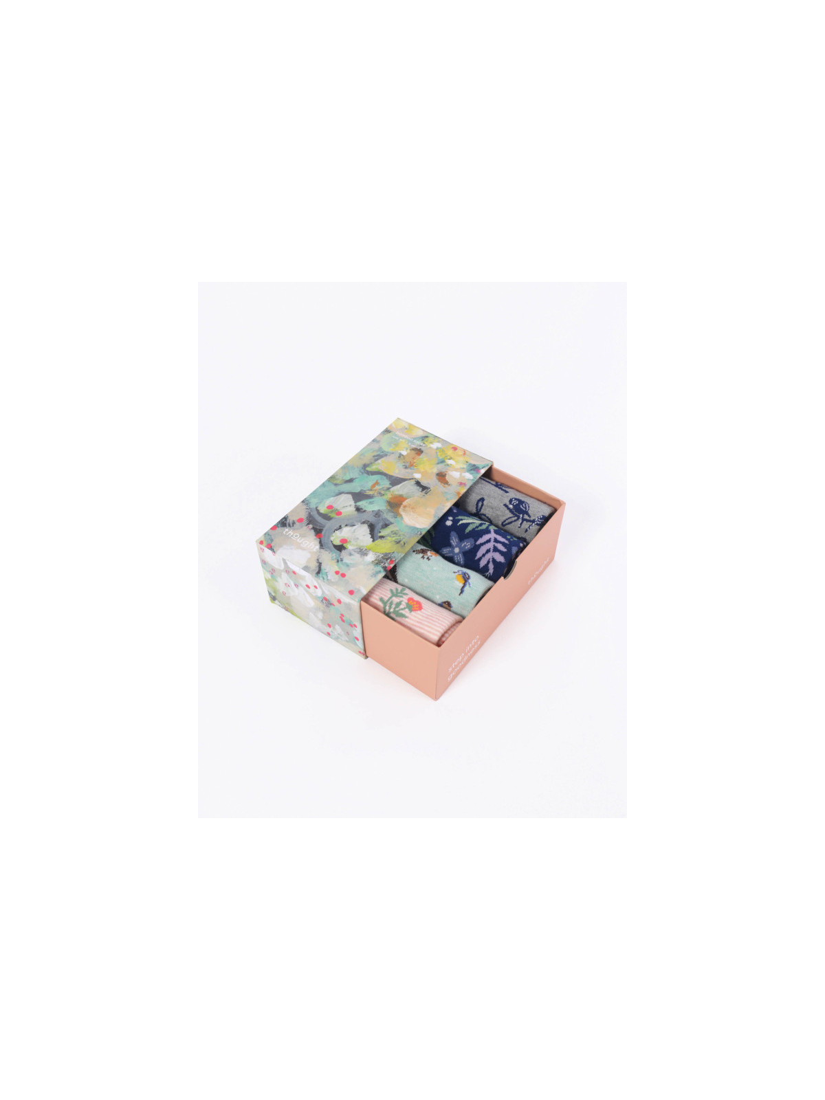 Coffret "Oiseaux" chaussettes bambou & coton bio 37-41