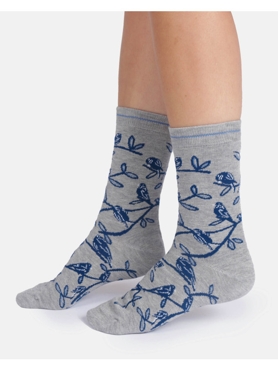 Coffret "Oiseaux" chaussettes bambou & coton bio 37-41