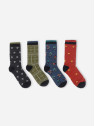 Coffret "Football" chaussettes en coton bio 41-45