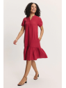 Robe pour Femme 100% Coton BIO, Motifs Rétro - Tranquillo