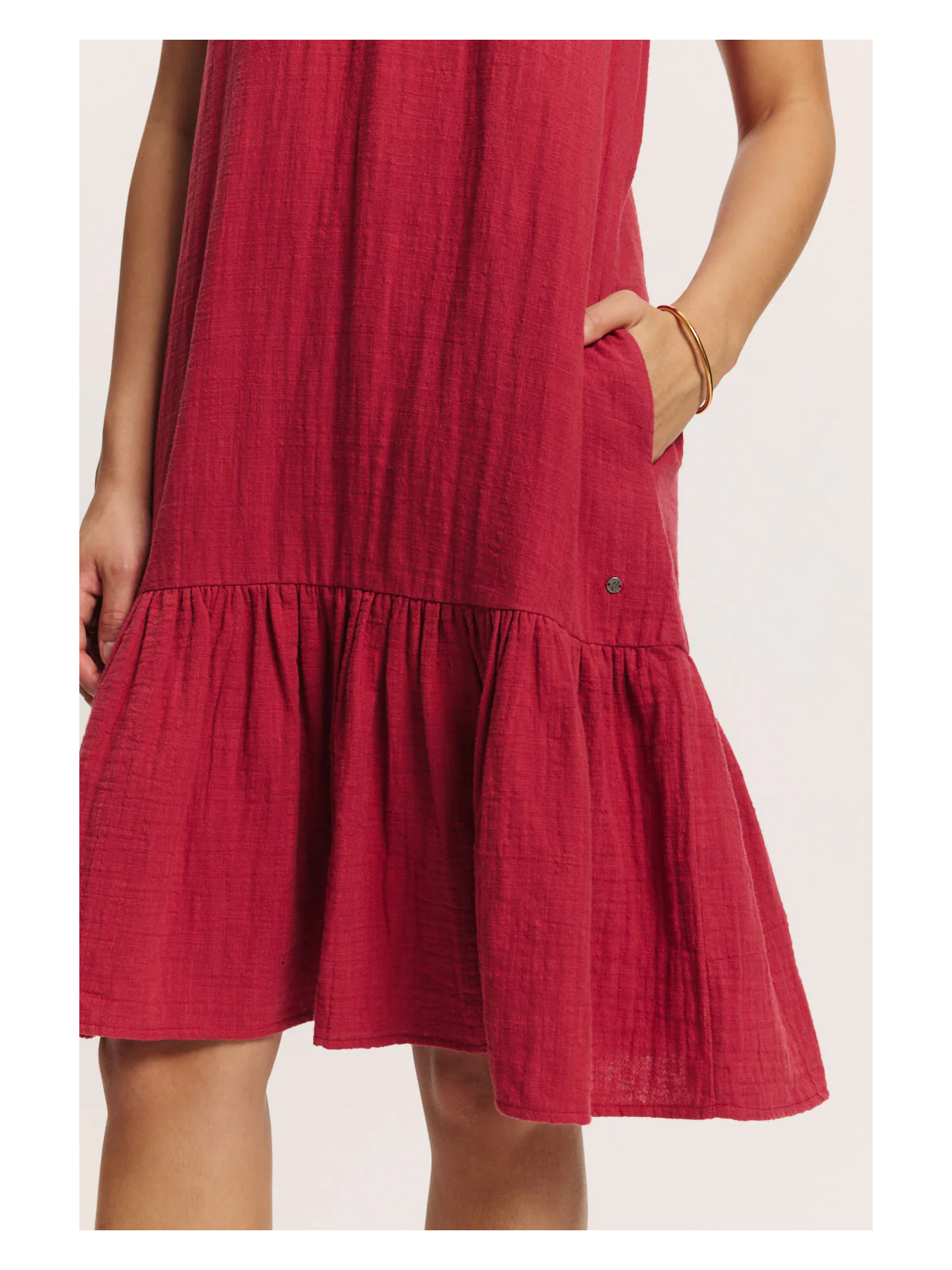 Robe pour Femme 100% Coton BIO, Motifs Rétro - Tranquillo