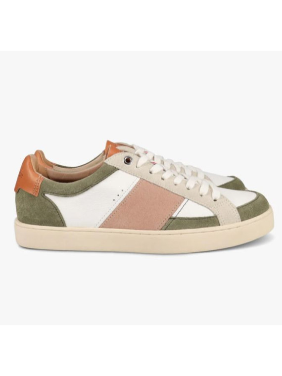 Chaussures Sessile "Hiba" Blanc/sauge/rosé