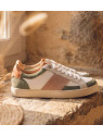 Chaussures Sessile "Hiba" Blanc/sauge/rosé