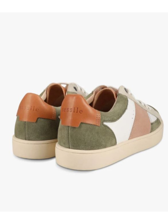 Chaussures Sessile "Hiba" Blanc/sauge/rosé