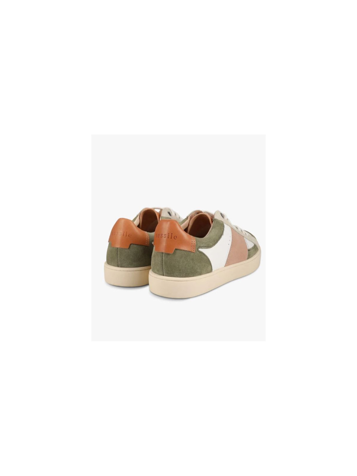 Chaussures Sessile "Hiba" Blanc/sauge/rosé