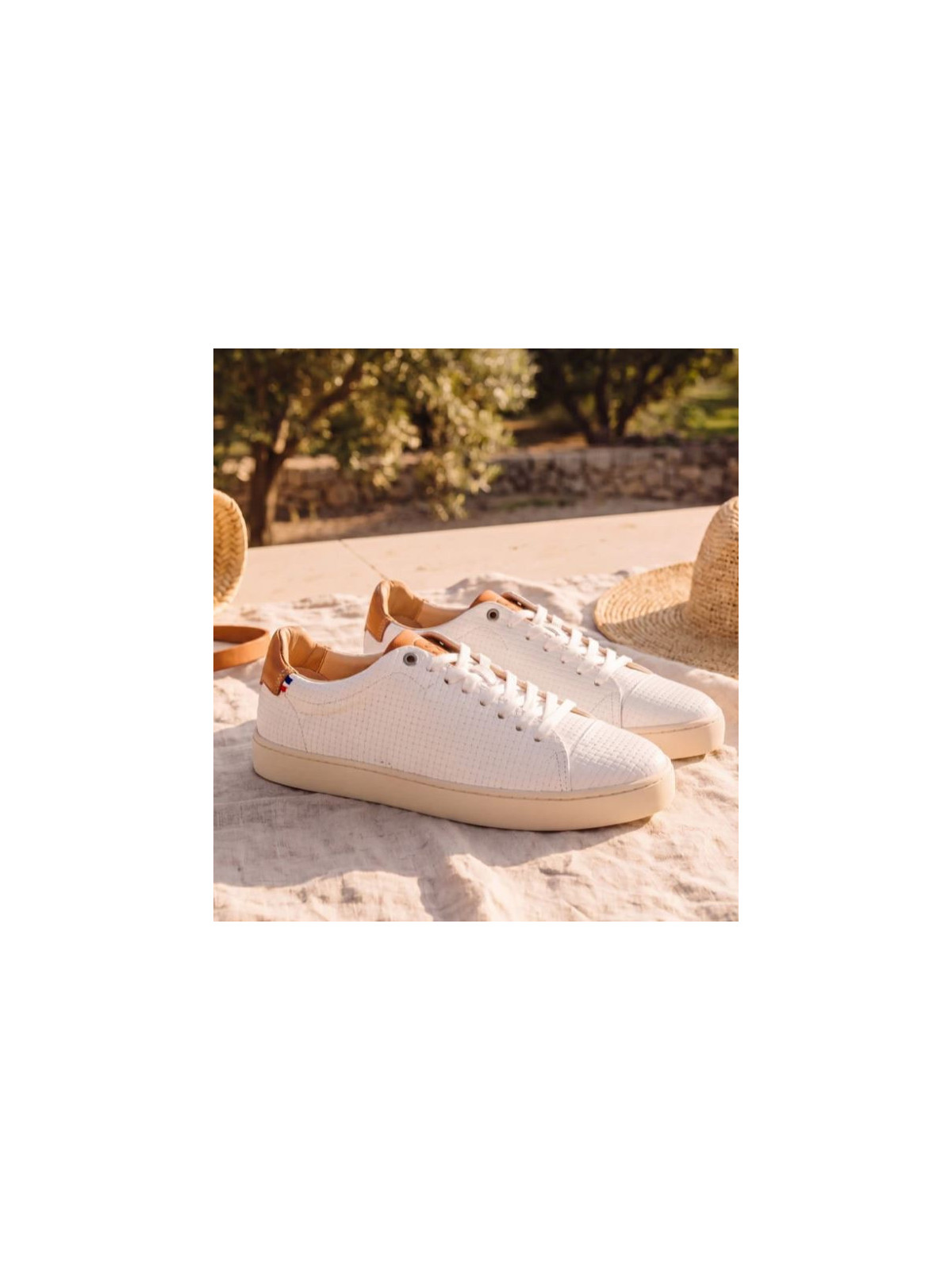 Chaussures Sessile "Abelia" Blanc tressé