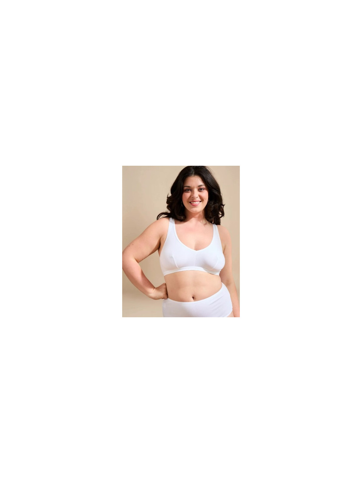 Brassière à pinces "Jade" coton bio