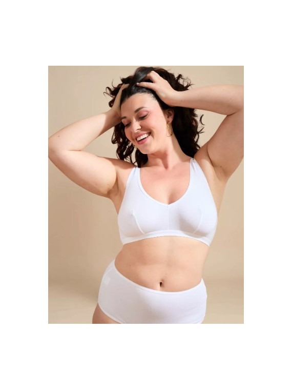Brassière à pinces "Jade" coton bio