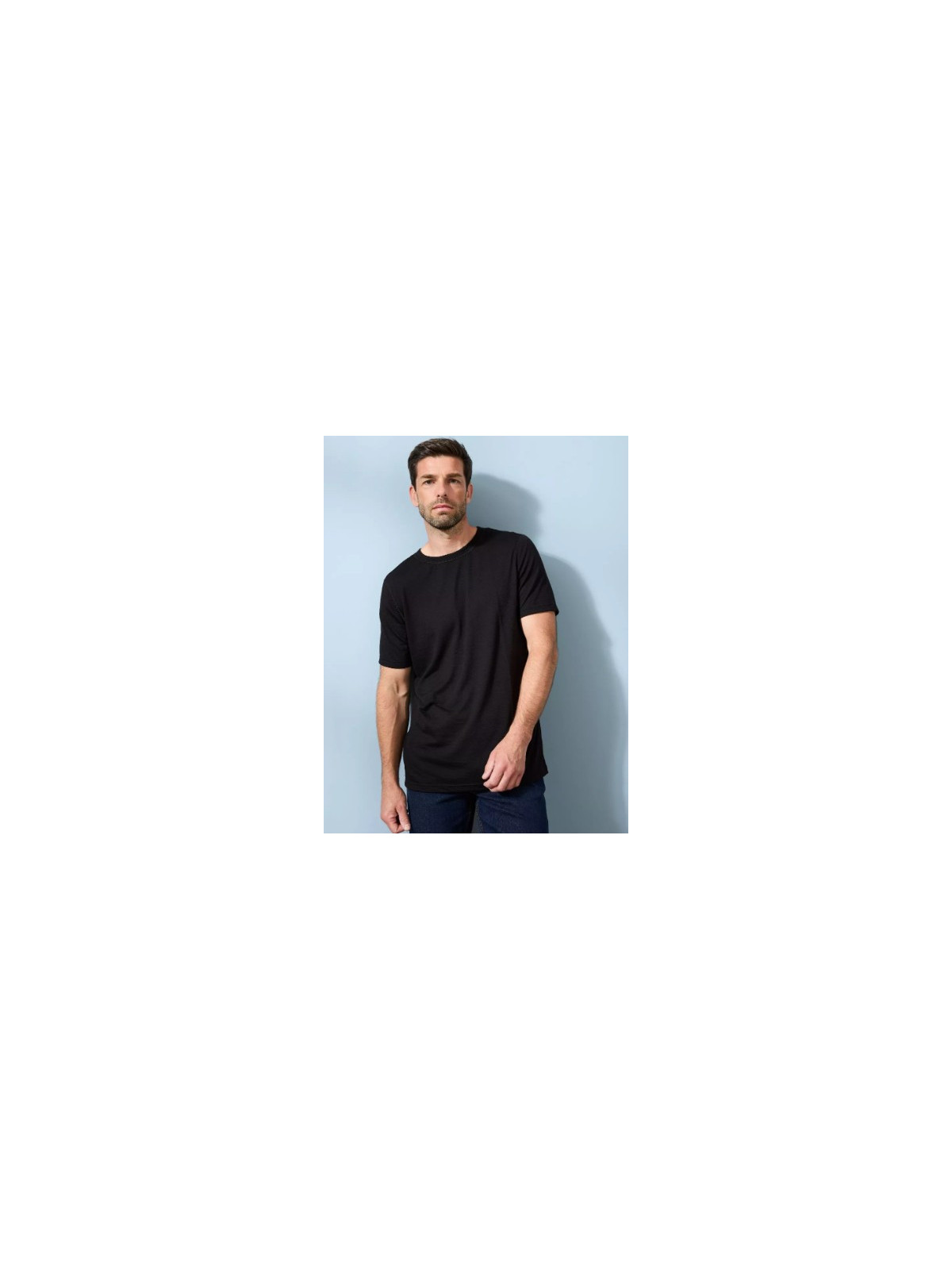 Tee-shirt "Ruben"  100% Laine Mérinos Manches Courtes