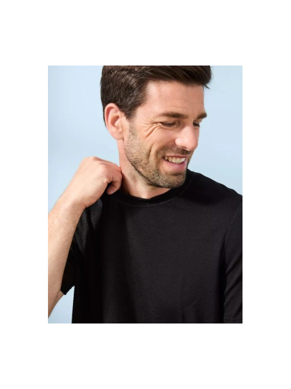 Tee-shirt "Ruben"  100% Laine Mérinos Manches Courtes