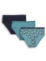 Lot de 3 Slips pour Femme en Coton Bio Mauves - Livingcrafts