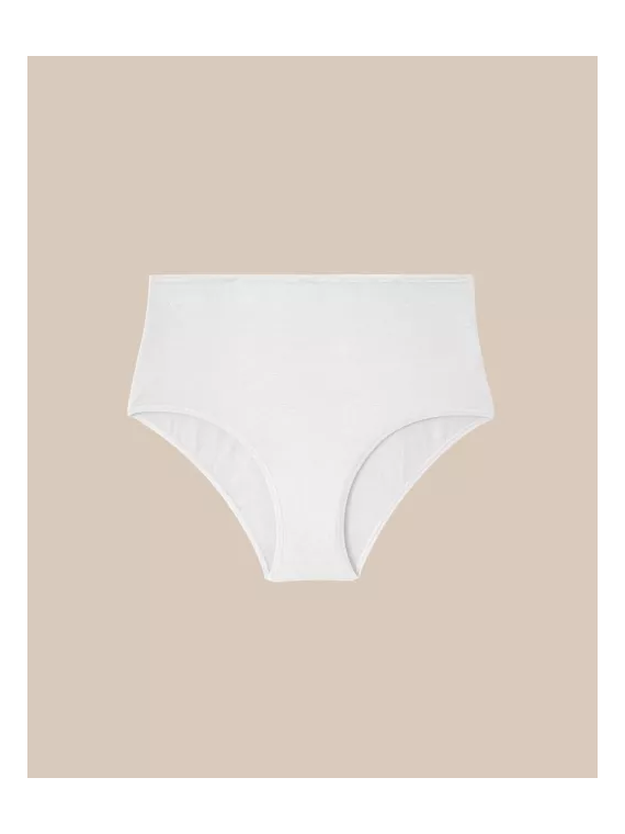 Culotte Taille Haute "Jade" Coton Bio