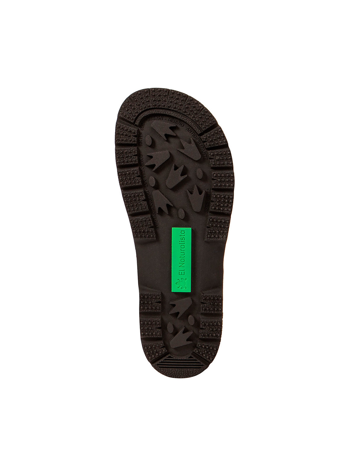 Chaussures à Lacets Couleur Kaki Foncé, Modèle Nomada- El Naturalista