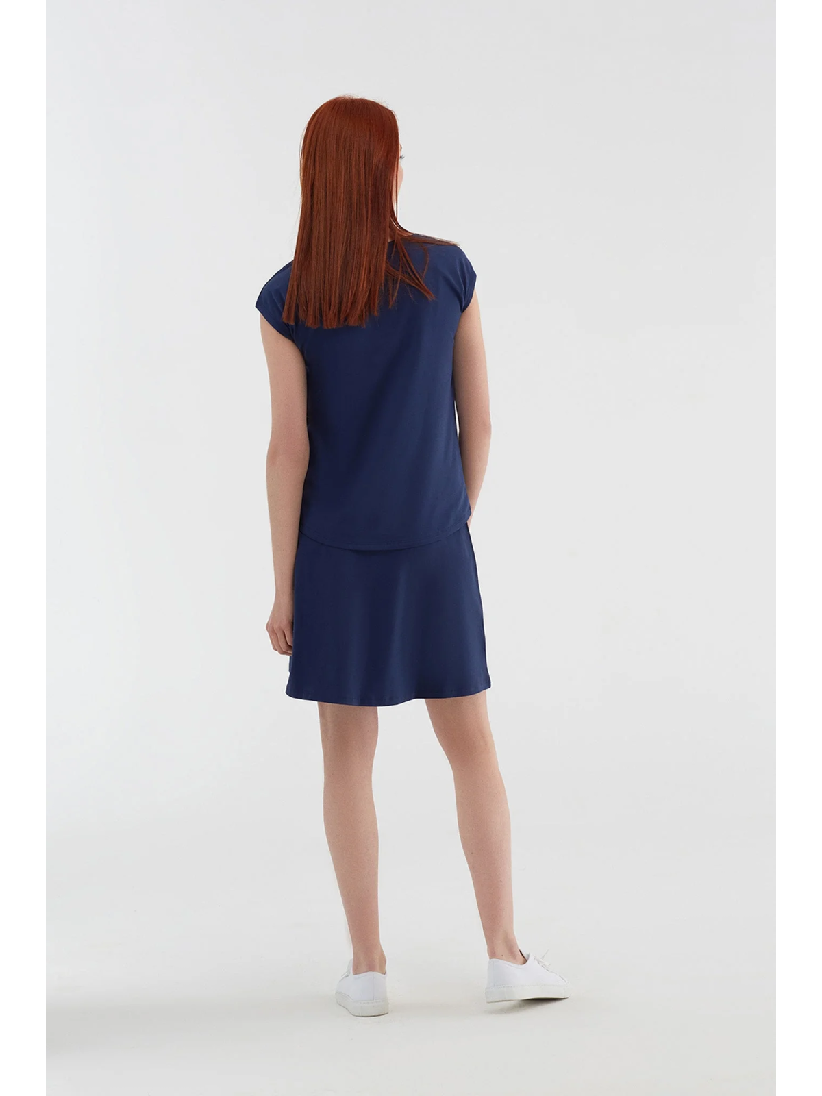 jupe noire coton bio albero