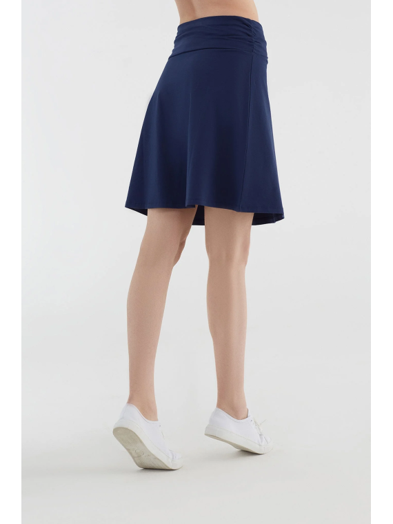 jupe noire coton bio albero