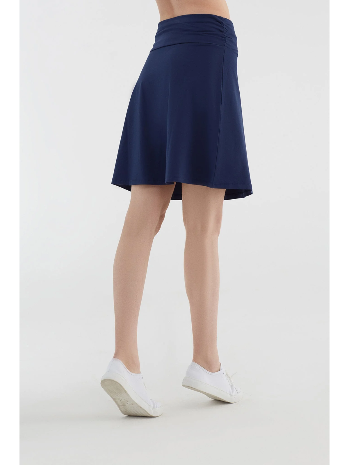 jupe noire coton bio albero