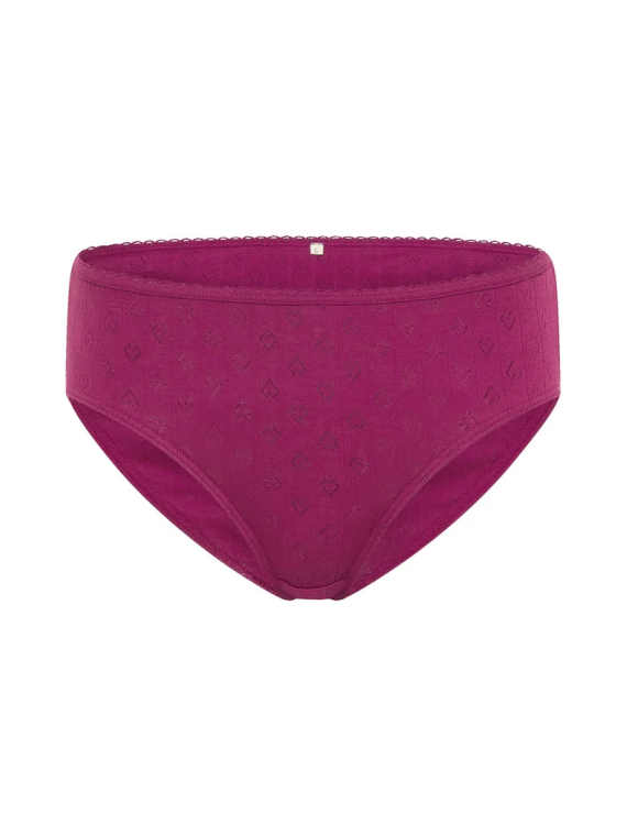 Lot de 2 Slips pour Femme en 100% Coton Bio Unis - Tranquillo