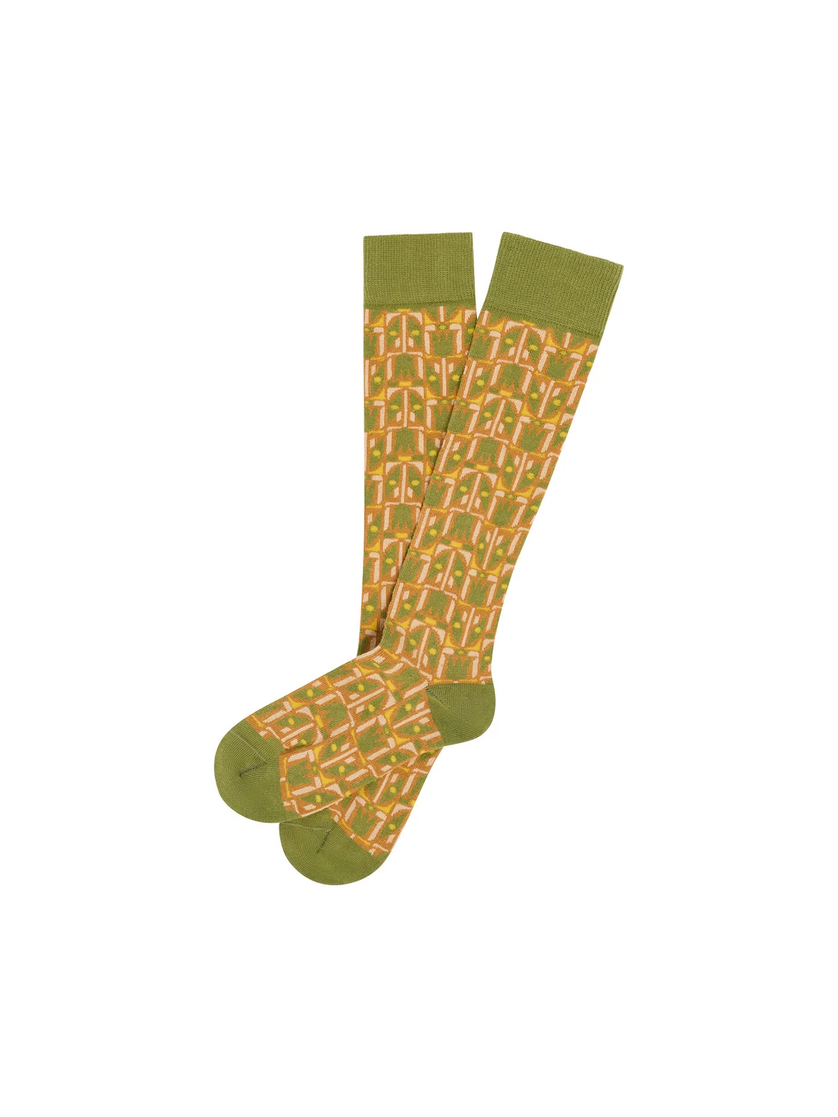 Lot de 2 paires de Chaussettes Hautes en coton bio "TULIPAA"