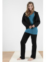 Pantalon  coton bio noir