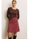 Jupe Femme en 100% Coton Bio Motifs Vintage - Tranquillo