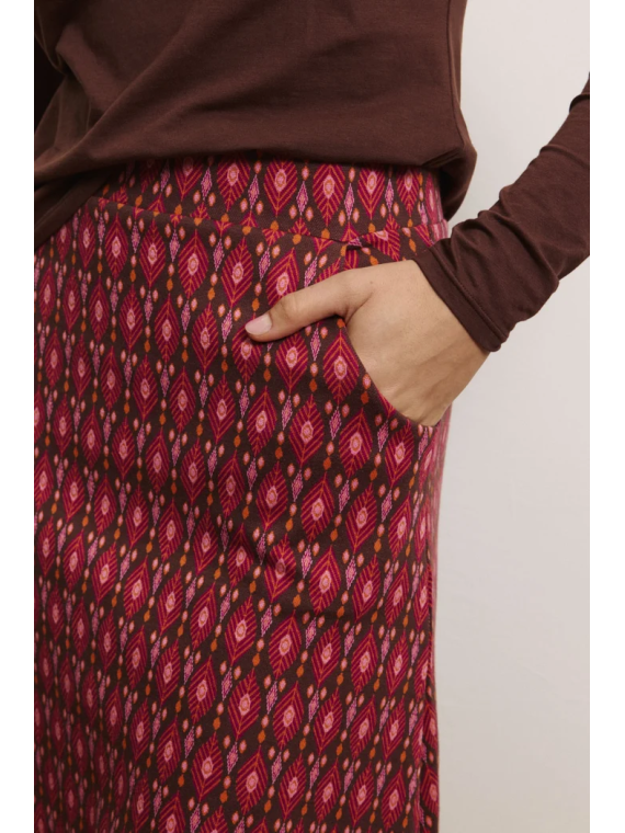 Jupe Femme en 100% Coton Bio Motifs Vintage - Tranquillo