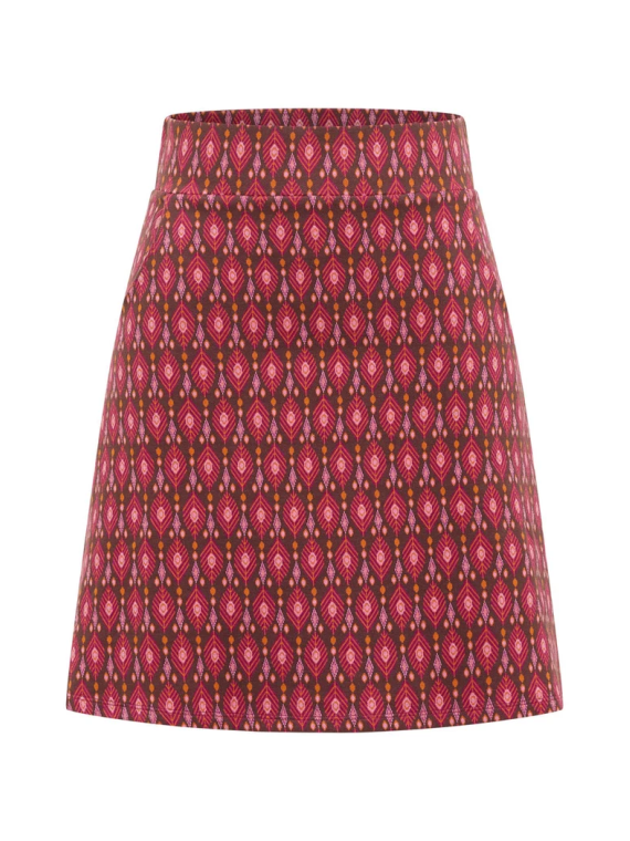 Jupe Femme en 100% Coton Bio Motifs Vintage - Tranquillo