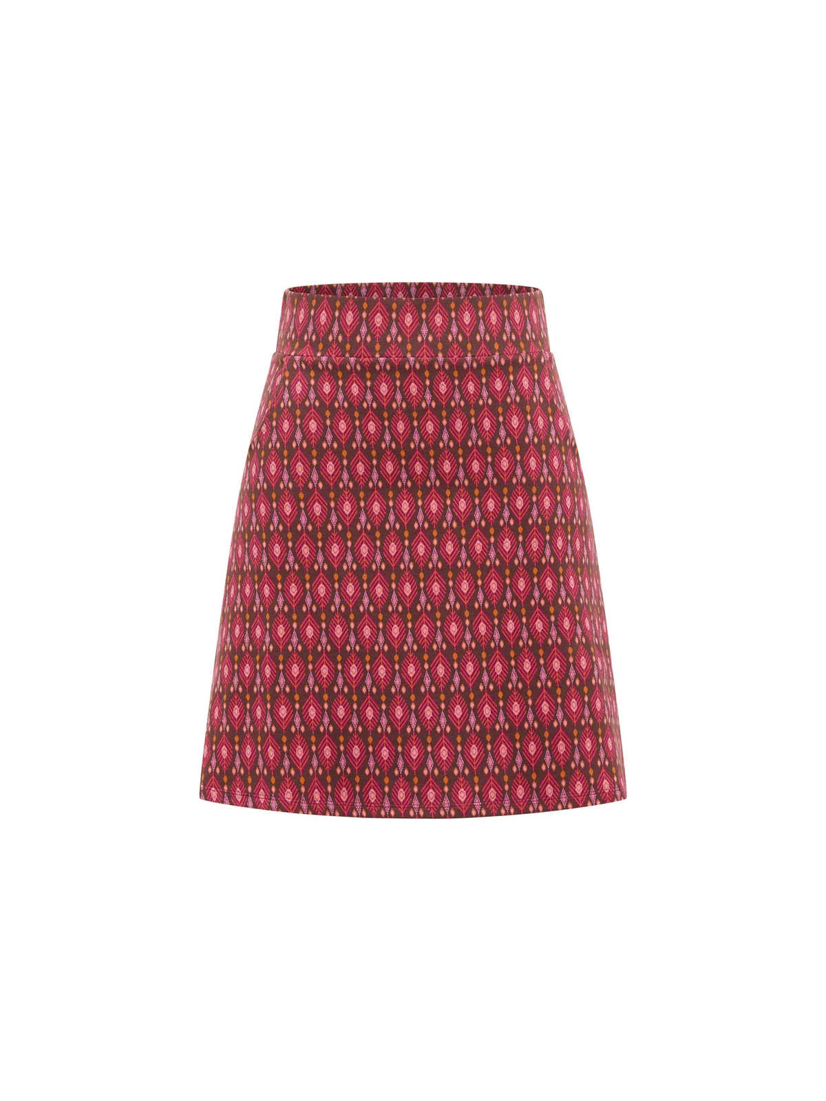 Jupe Femme en 100% Coton Bio Motifs Vintage - Tranquillo
