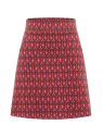 Jupe Femme en 100% Coton Bio Motifs Vintage - Tranquillo