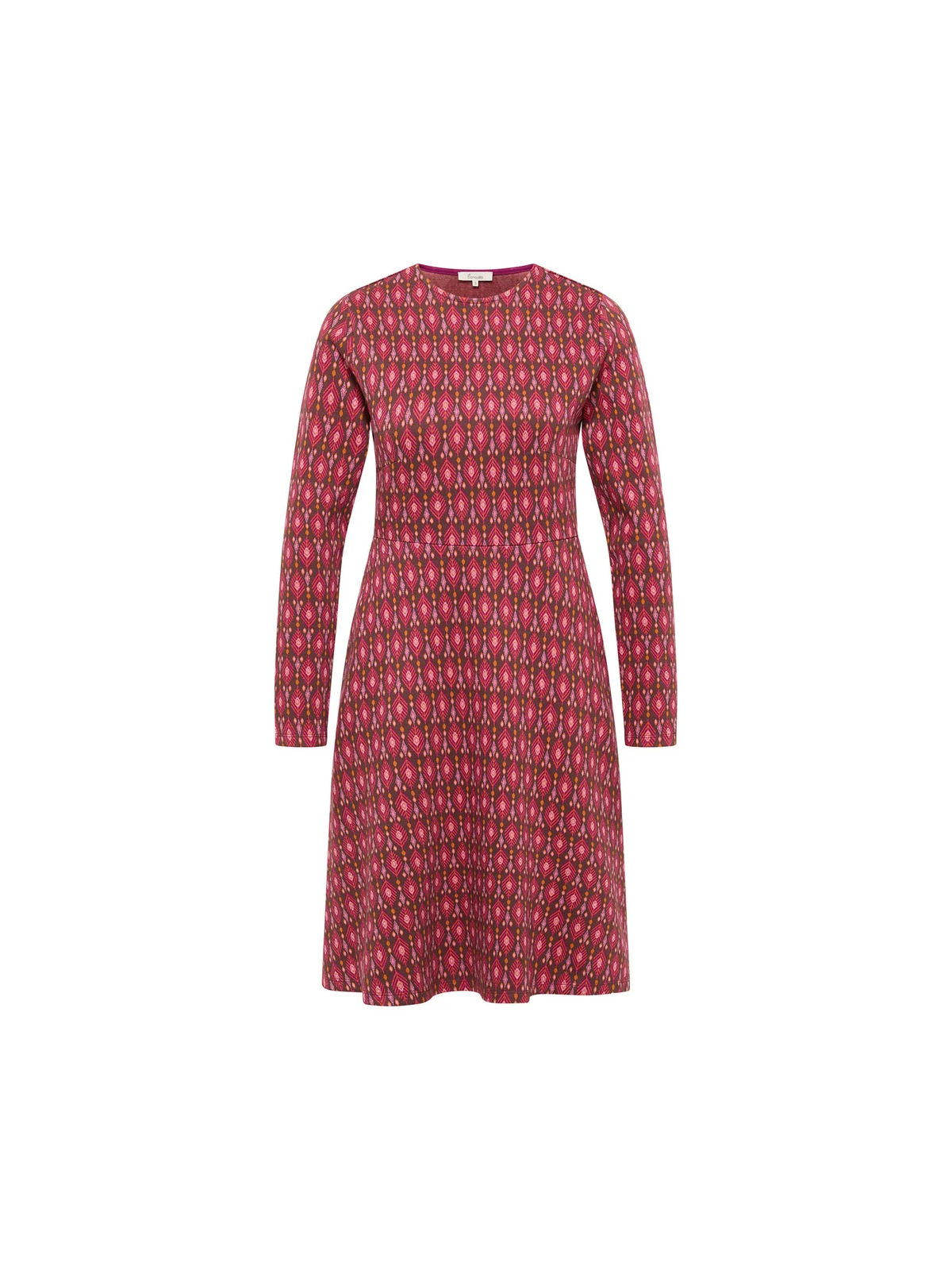 Robe pour Femme en Coton BIO, Motifs Rétro - Tranquillo