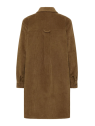 Robe en Velours Côtelé 100% Coton BIO Taupe- Tranquillo