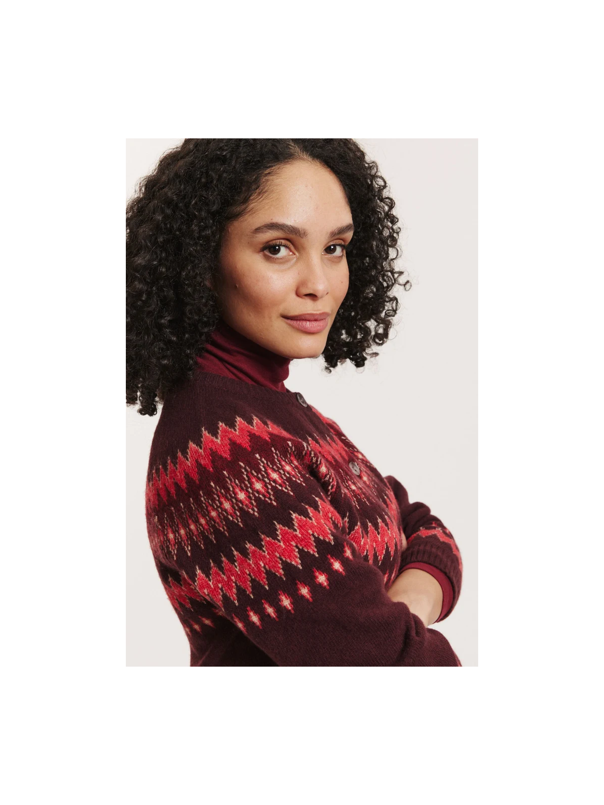 Cardigan pour Femme en 100% Laine d'Agneau - Tranquillo
