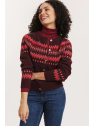 Cardigan pour Femme en 100% Laine d'Agneau - Tranquillo