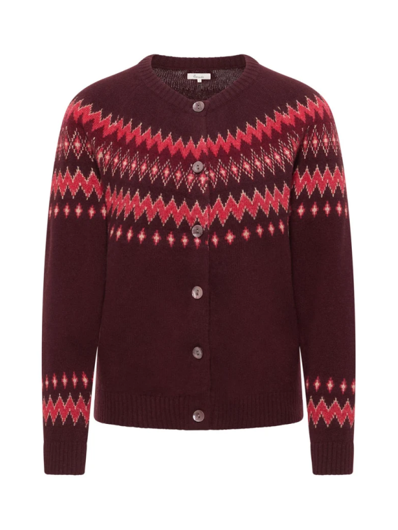 Cardigan pour Femme en 100% Laine d'Agneau - Tranquillo