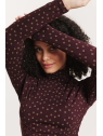 Chemise col roulé Femme en Ecovéro- Tranquillo