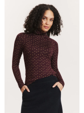 Chemise col roulé Femme en Ecovéro- Tranquillo