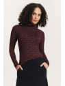 Chemise col roulé Femme en Ecovéro- Tranquillo
