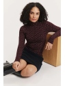Chemise col roulé Femme en Ecovéro- Tranquillo