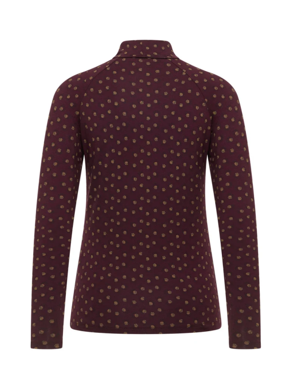 Chemise col roulé Femme en Ecovéro- Tranquillo