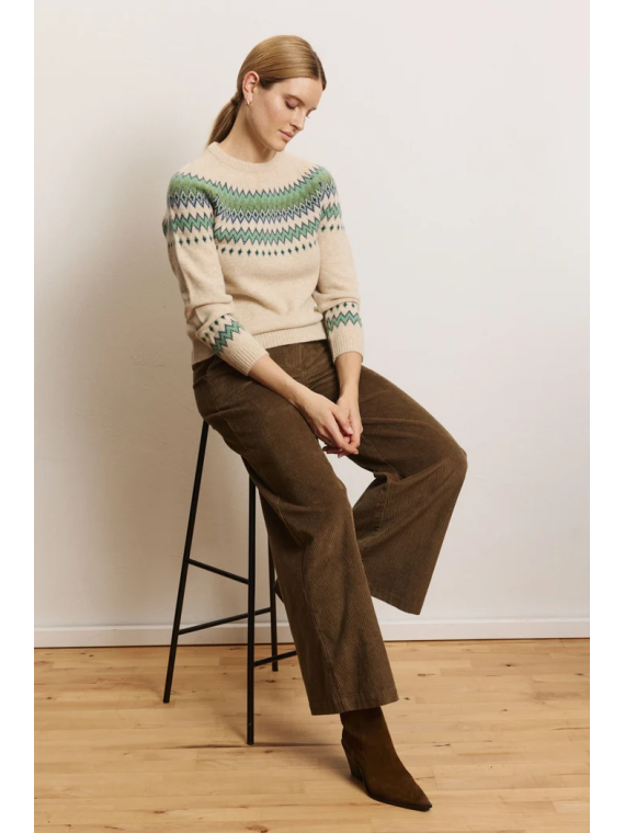 Pull pour Femme en 100% Laine d'Agneau - Tranquillo