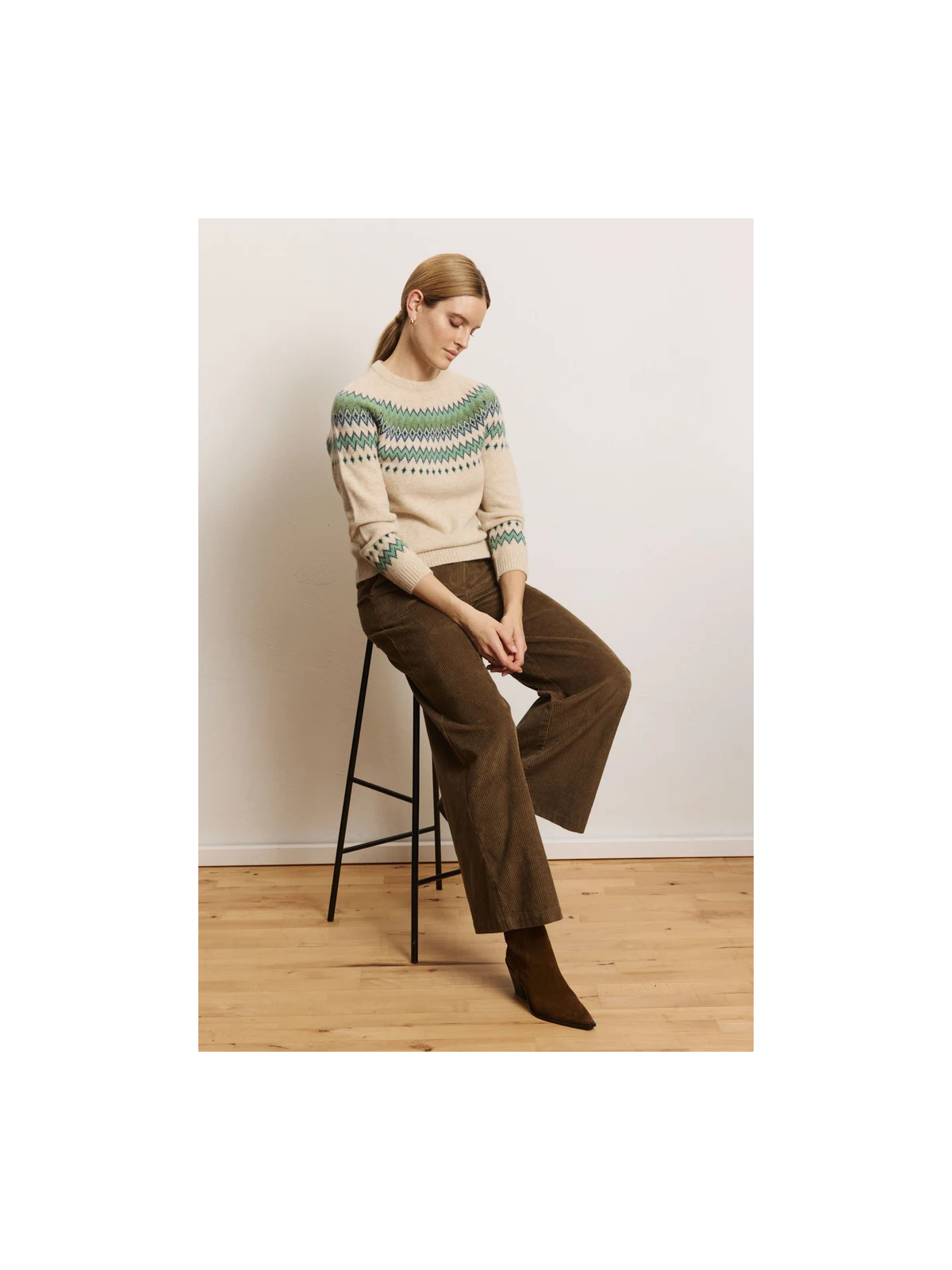 Pull pour Femme en 100% Laine d'Agneau - Tranquillo