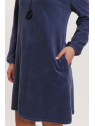 Robe en Velours Côtelé 100% Coton BIO Taupe- Tranquillo