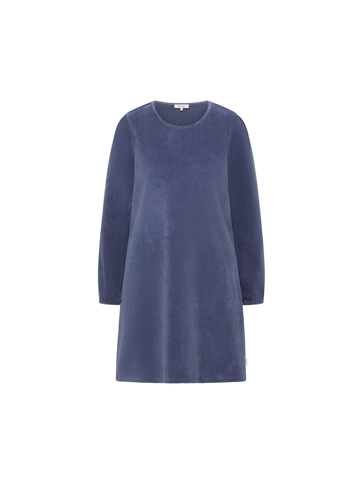 Robe en Velours Côtelé 100% Coton BIO Taupe- Tranquillo