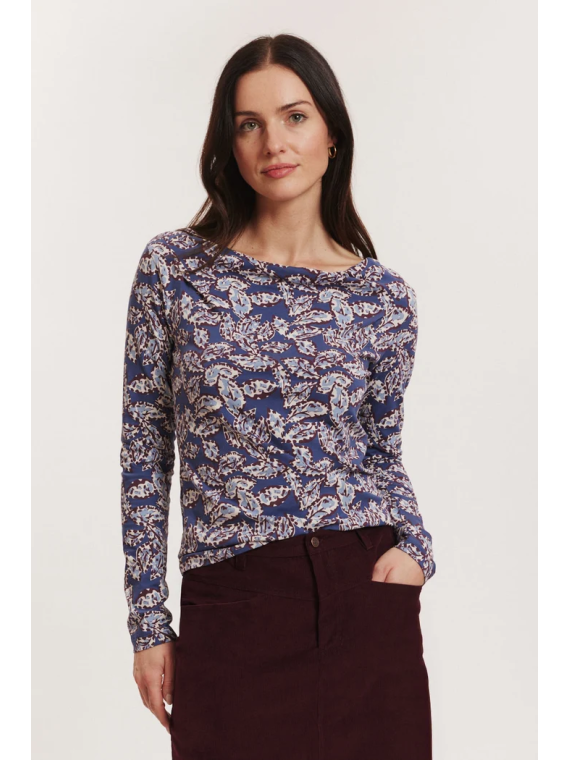Tee-shirt Manches Longues Femme en Coton Bio- Tranquillo