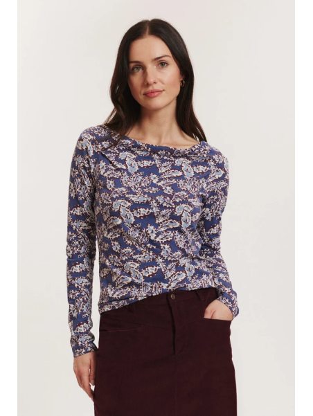Tee-shirt Manches Longues Femme en Coton Bio- Tranquillo