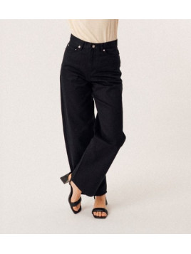 Jeans pour Femme Fabriqué en France Coupe Large Taille Haute - 1083