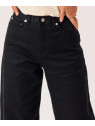 Jeans pour Femme Fabriqué en France Coupe Large Taille Haute - 1083
