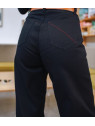 Jeans pour Femme Fabriqué en France Coupe Large Taille Haute - 1083