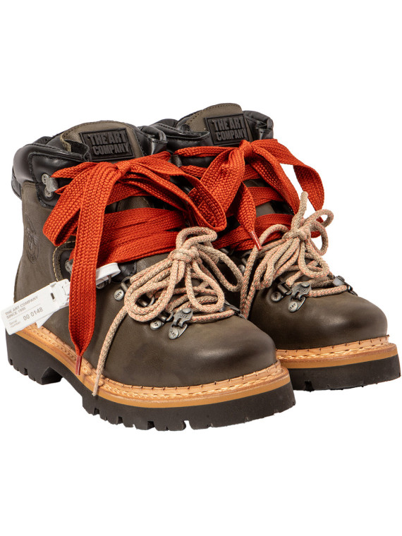 Chaussures Mixtes Kaki Modèle Alpine - The Art Company