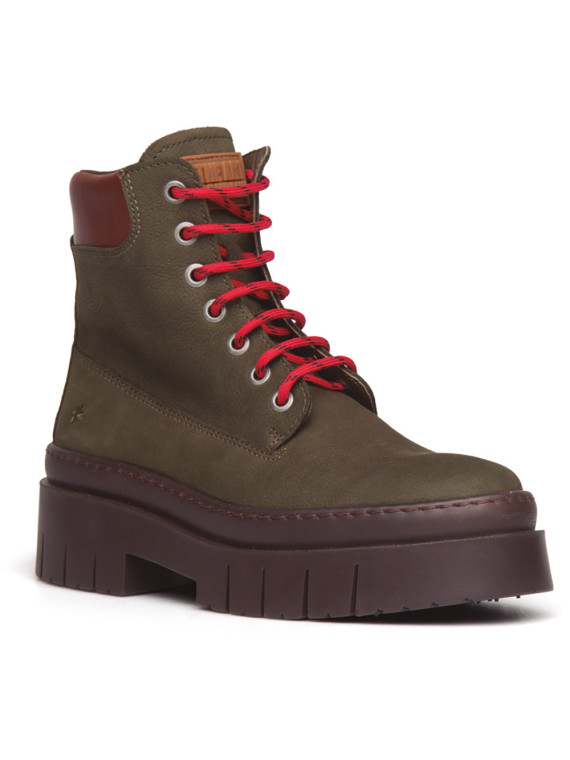 Chaussures Femmes Kaki Modèle Amberes - The Art Company
